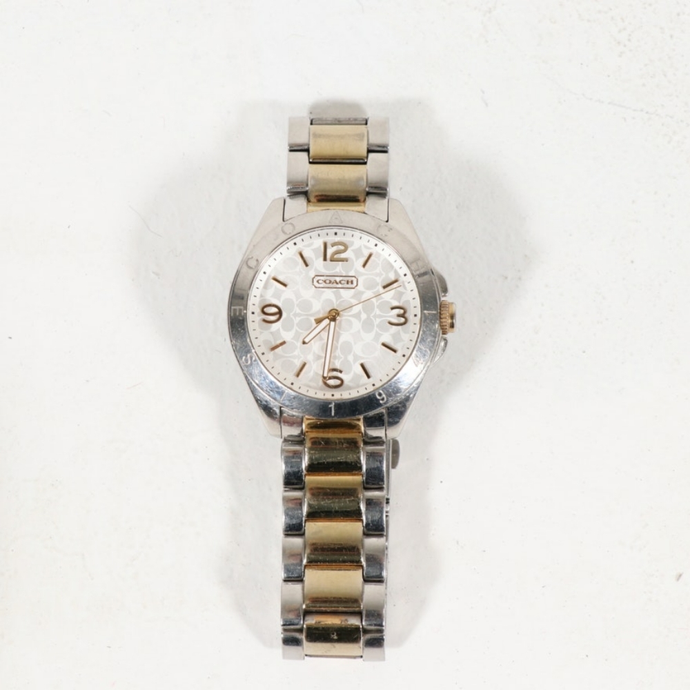 Coach Watch two toned